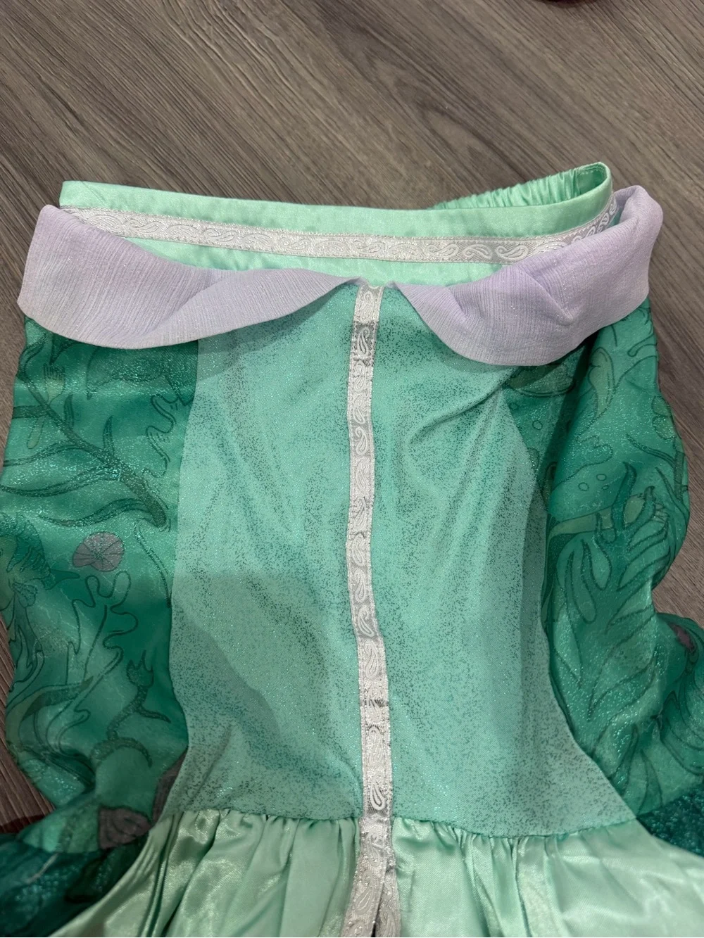 Disney Little Mermaid-Inspired Costume in Purple and Green
